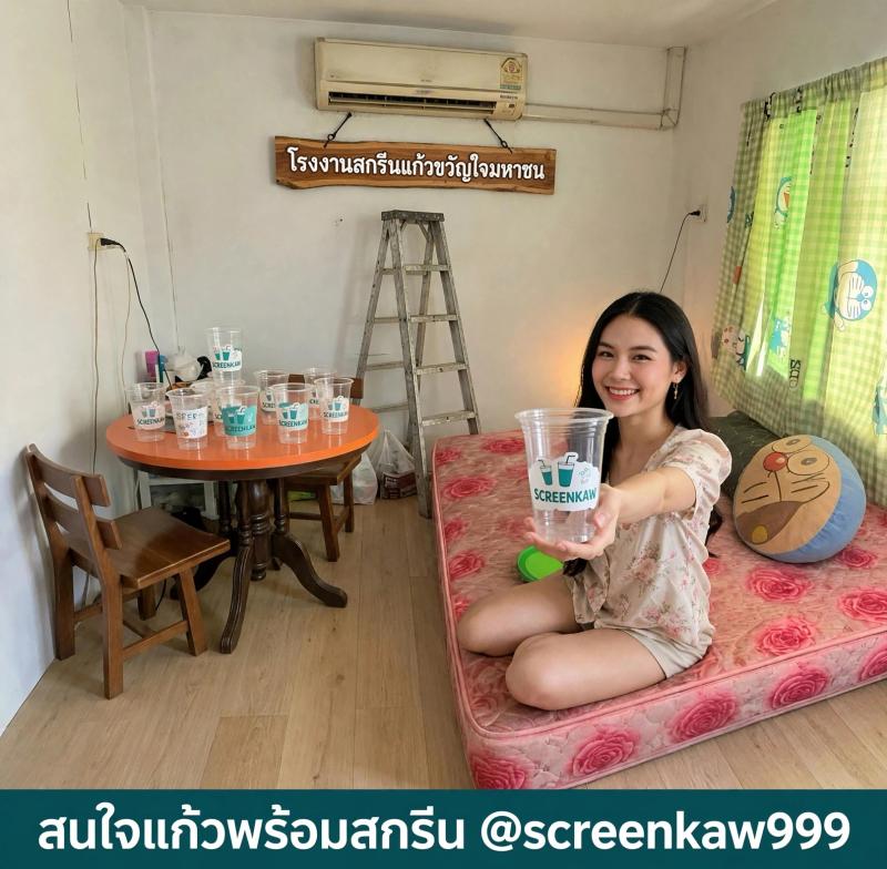 ทุกสถานที่...แก้วของขวัญใจจะอยู่เคียงข้างคุณ (แม้กระทั่งบนที่นอนลายกุหลาบสีชมพู)