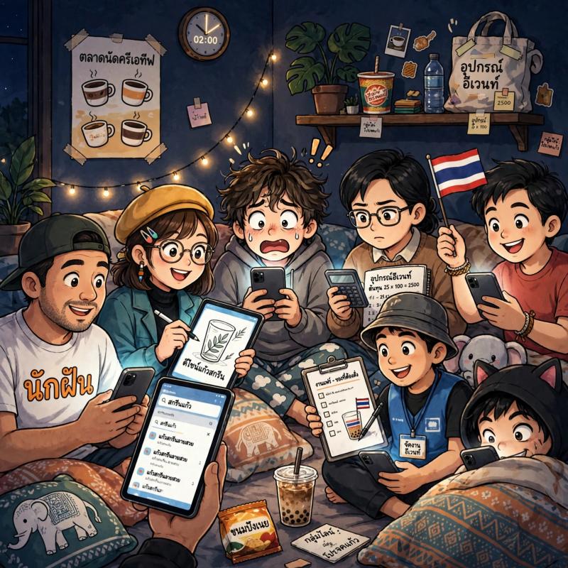 7 ประเภทของคนที่พิมพ์คำว่า "สกรีนแก้ว" ลง Google ตอนตี 2 คุณเป็นแบบไหน?